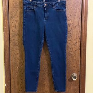 Gap size 16 Curvy True Skinny jeans